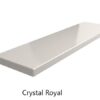 Crystal Royal parapet wewnętrzny konglomerat kwarcowy