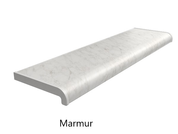Marmur Parapet wewnętrzny PVC Sofline