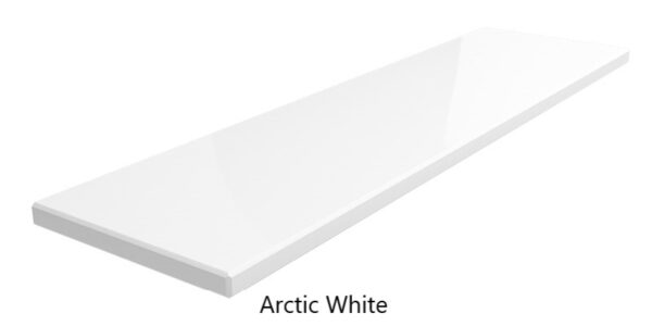Parapet uniwersalny Kamień spiekany Arctic White